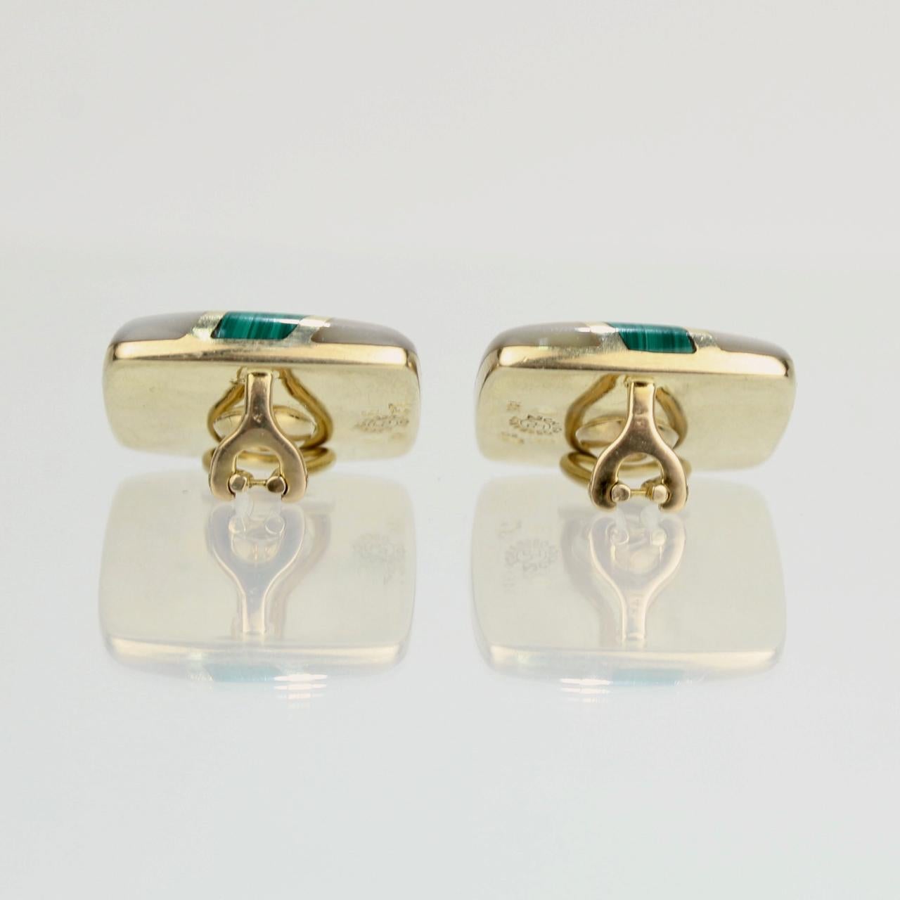 Moderne Asch Grossbardt - Boucles d'oreilles Clips en or 14 carats incrustés de pierres précieuses multiples en vente