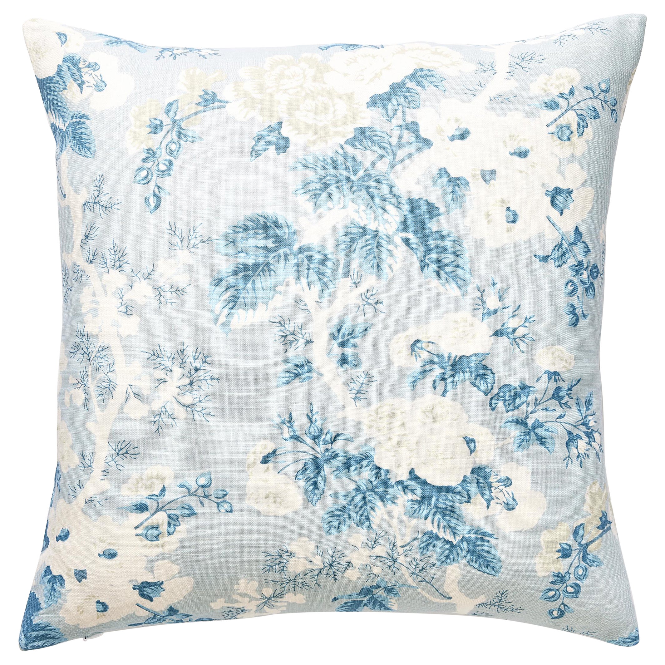Ascot Linen Print Pillow