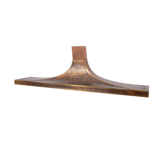 Ascribed Bruce Goff Copper Fireplace Vent Hood From Round House