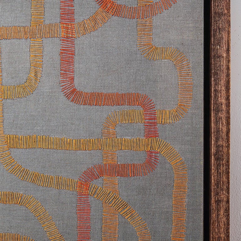 Image showcasing Åse Ljones - Tangled In, Contemporary Scandinavian Woven Textile, by ...