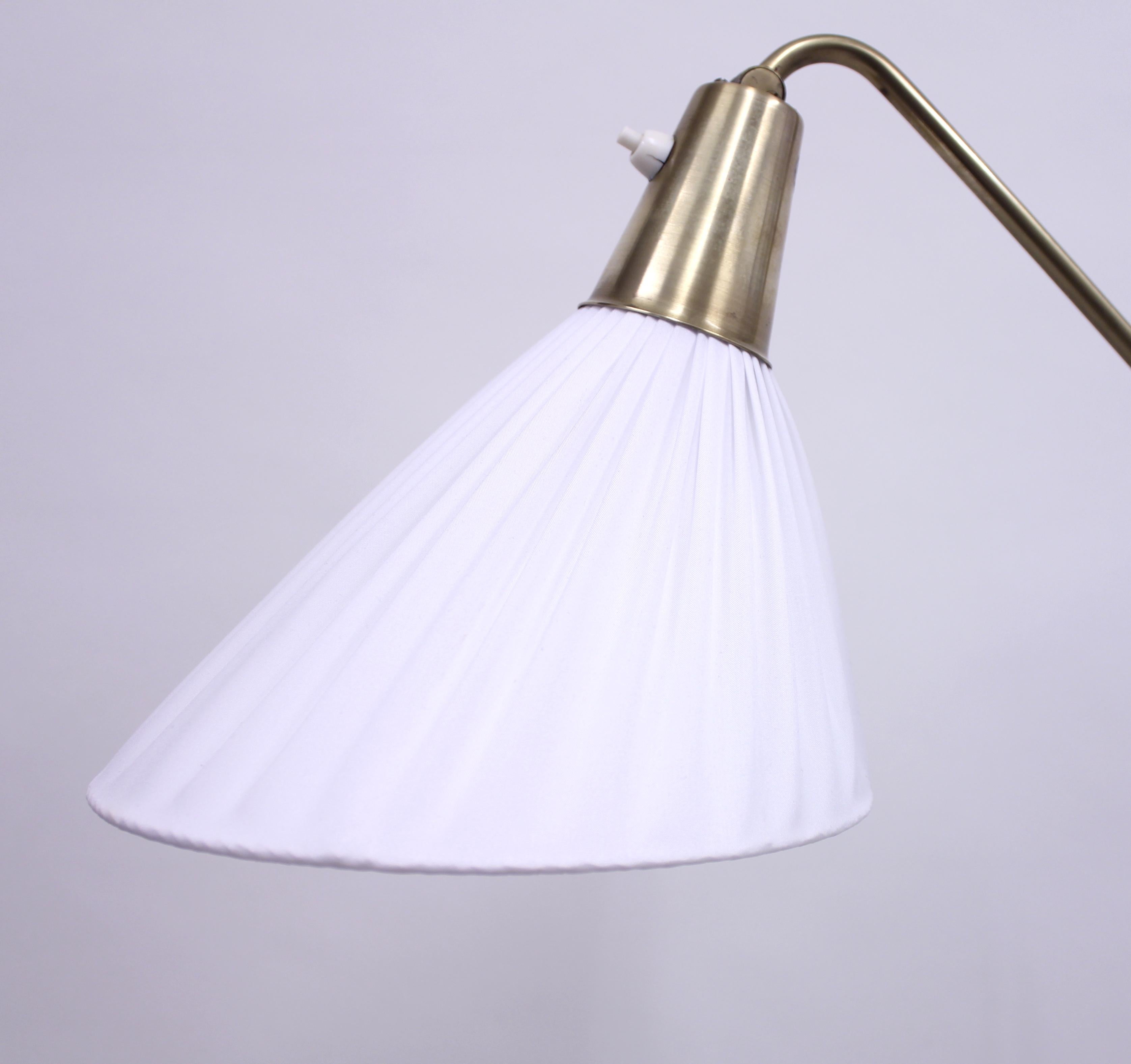 ASEA, Brass Floor Lamp, Attributed to Hans Bergström, 1950s 5