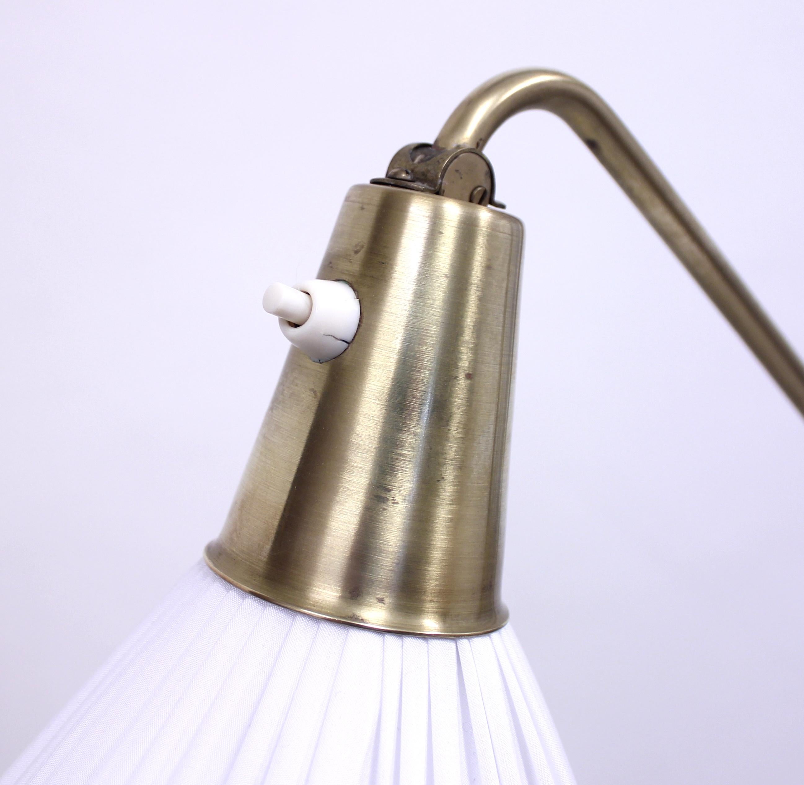 ASEA, Brass Floor Lamp, Attributed to Hans Bergström, 1950s 7