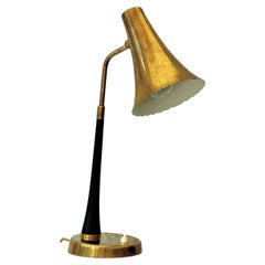 ASEA mid century modernist table lamp E1163, brass, Scandinavian, Sweden, 1940s