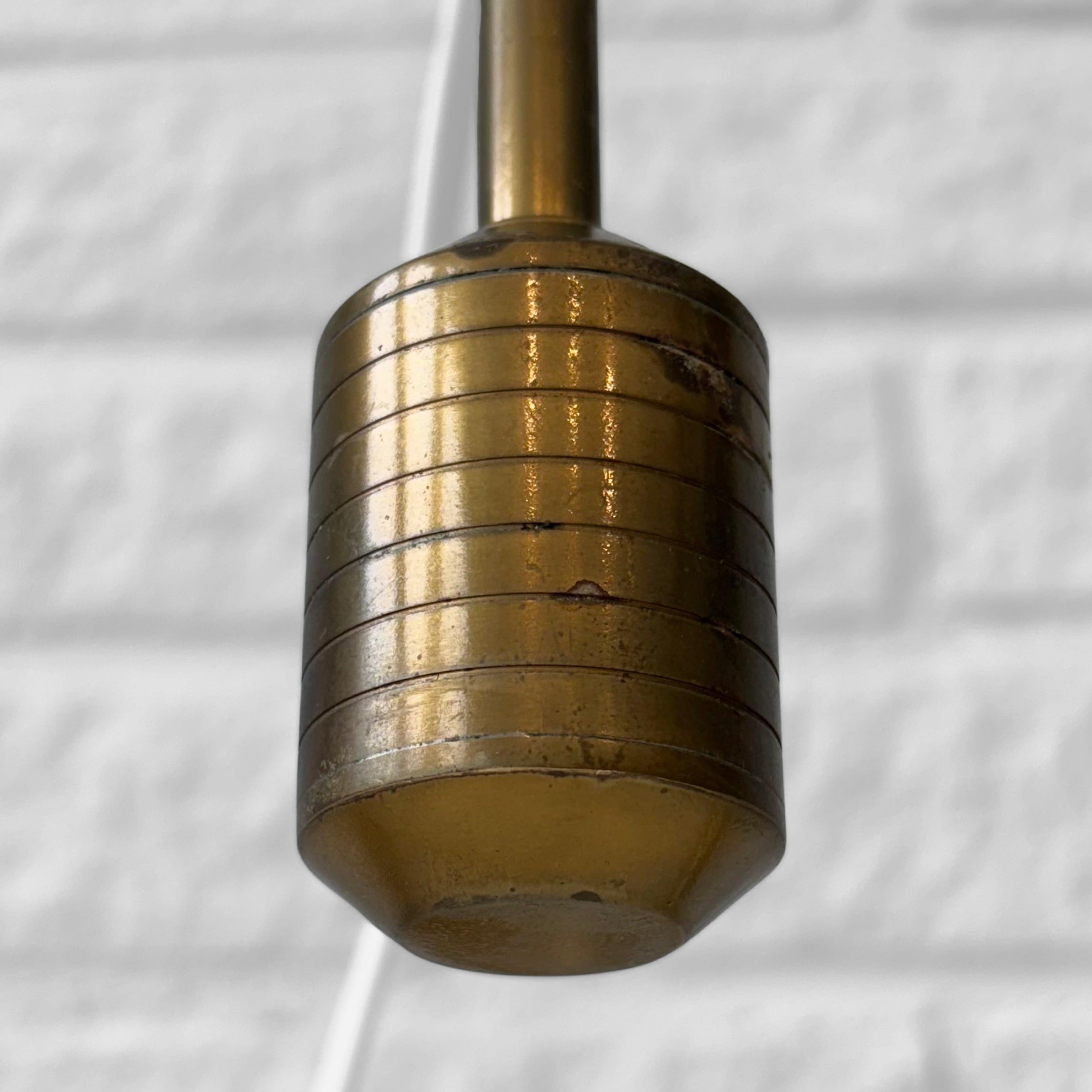 ASEA, modernist table lamp E1145, brass, Scandinavian design, Sweden, 1950s en vente 6