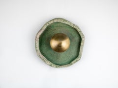 ASEA No. 18 Green Wall Light in Stoneware and Metal