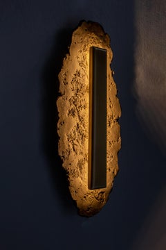 ASEA No. 20 Applique sculpturale en grès et métal