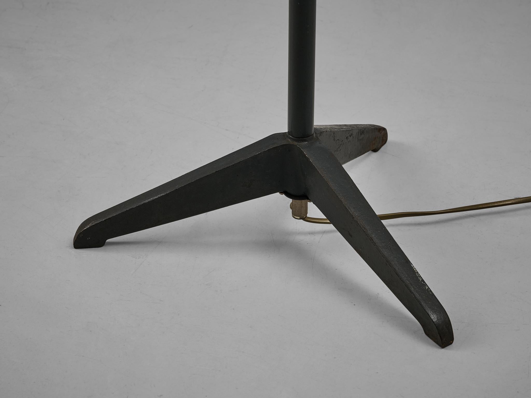 Mid-20th Century ASEA Swedish Floor Lamp in Brass