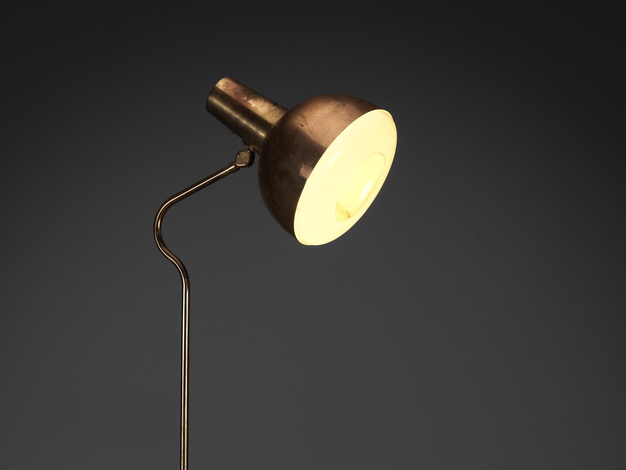 ASEA Swedish Floor Lamp in Brass  For Sale 1