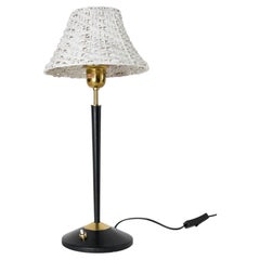 ASEA – Lampe de table suédoise moderne en laiton et fonte, Suède, années 1950
