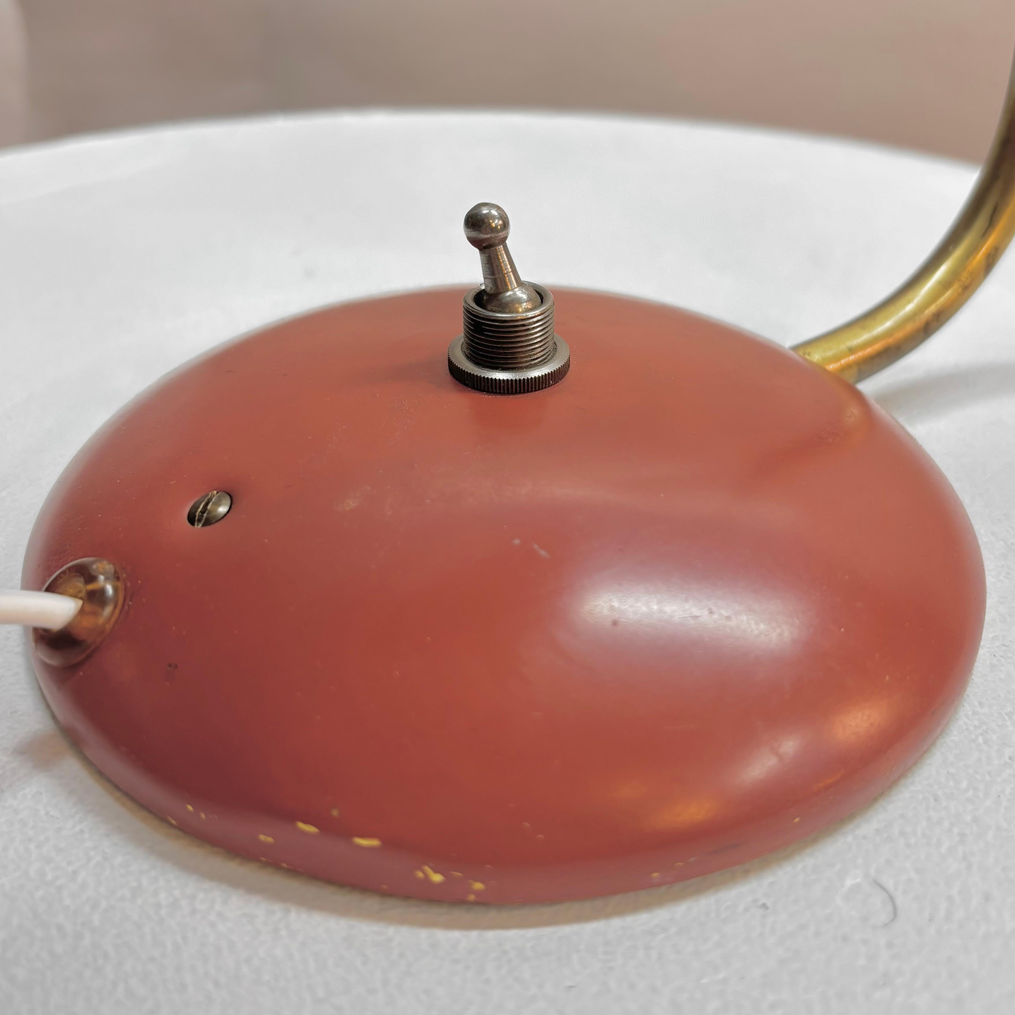 Lampe de table ASEA E1325, laiton et acier, The Modernity, Suède, années 1950 en vente 9