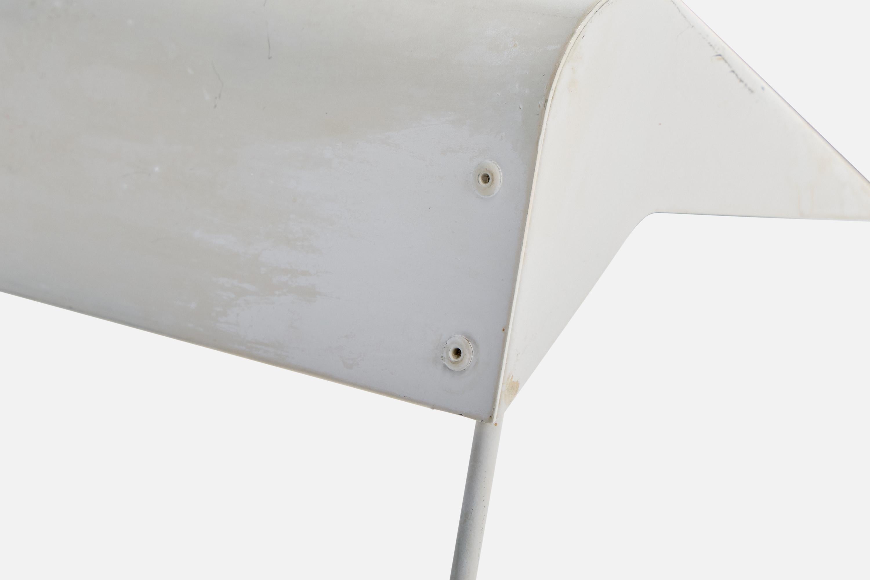 ASEA, Tischlampe, Metall, Schweden, 1950er Jahre im Angebot 4