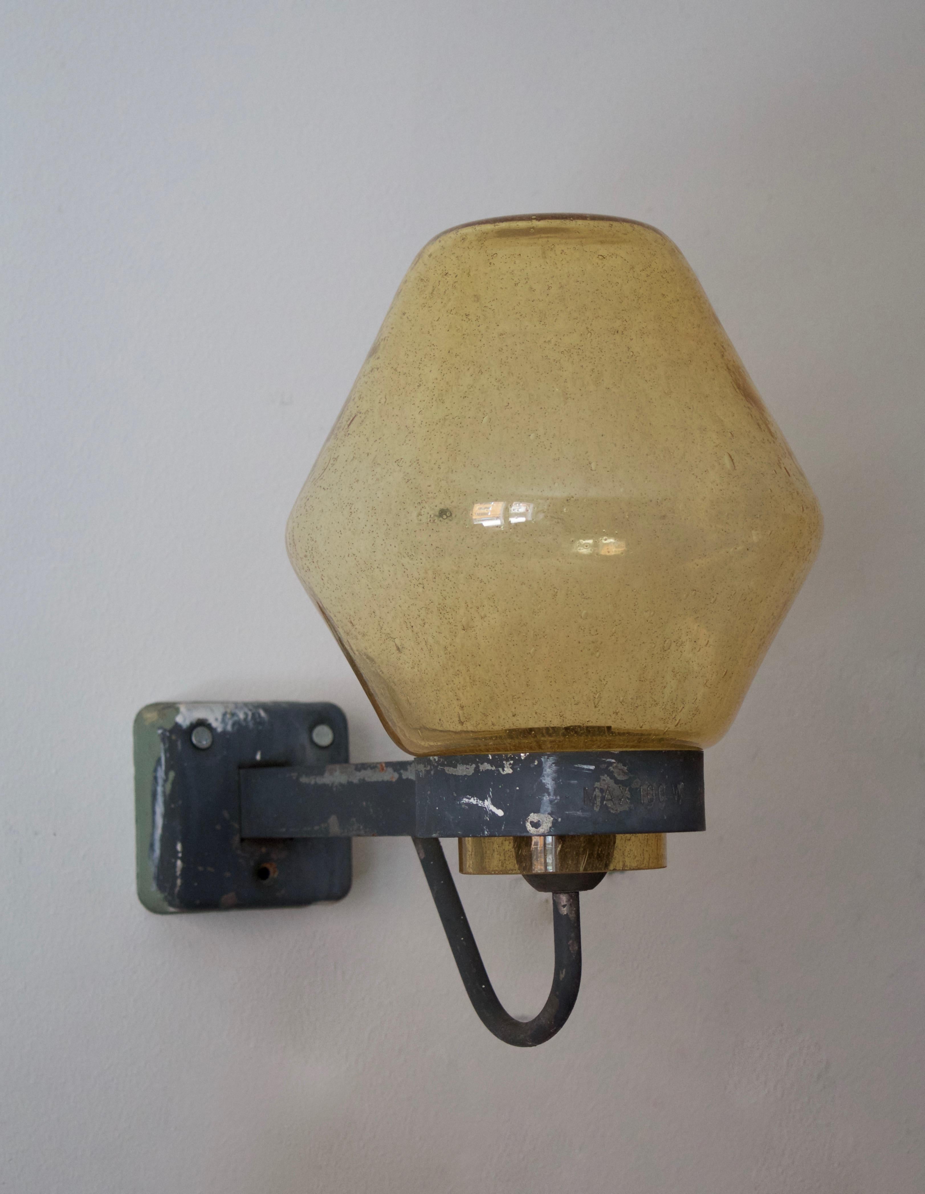 A modernist wall light, designed and produced by ASEA, Sweden, 1940s.

 