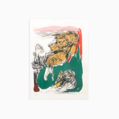 Asger Jorn – Grand Déménagement, Signed & Numbered Lithograph, 1969