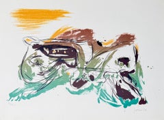 Asger Jorn (1914-1973) - Color lithograph on paper - 1970