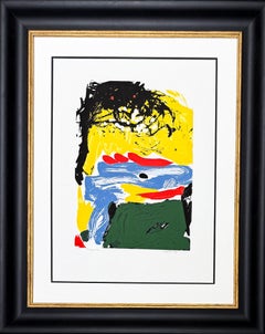 Asger Jorn (1914-1973) - Sérigraphie en couleurs sur papier - 1970