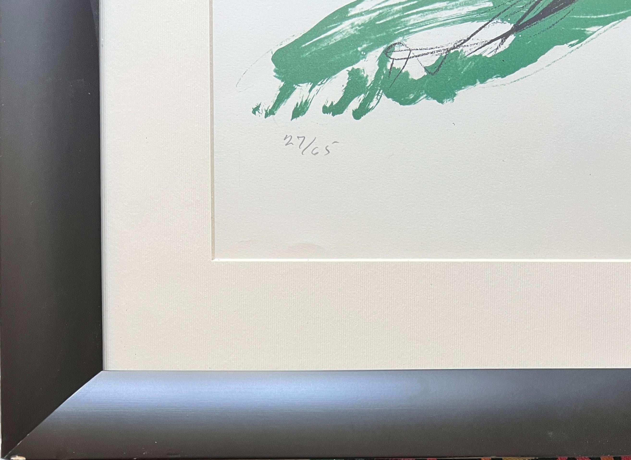 Asger Jorn (1914-1973)  CUBA - Lithographie couleur - 1970 en vente 3
