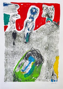 Asger Jorn (1914-1973) - La Vallée des charme - 8-Farben-Lithographie - 1969