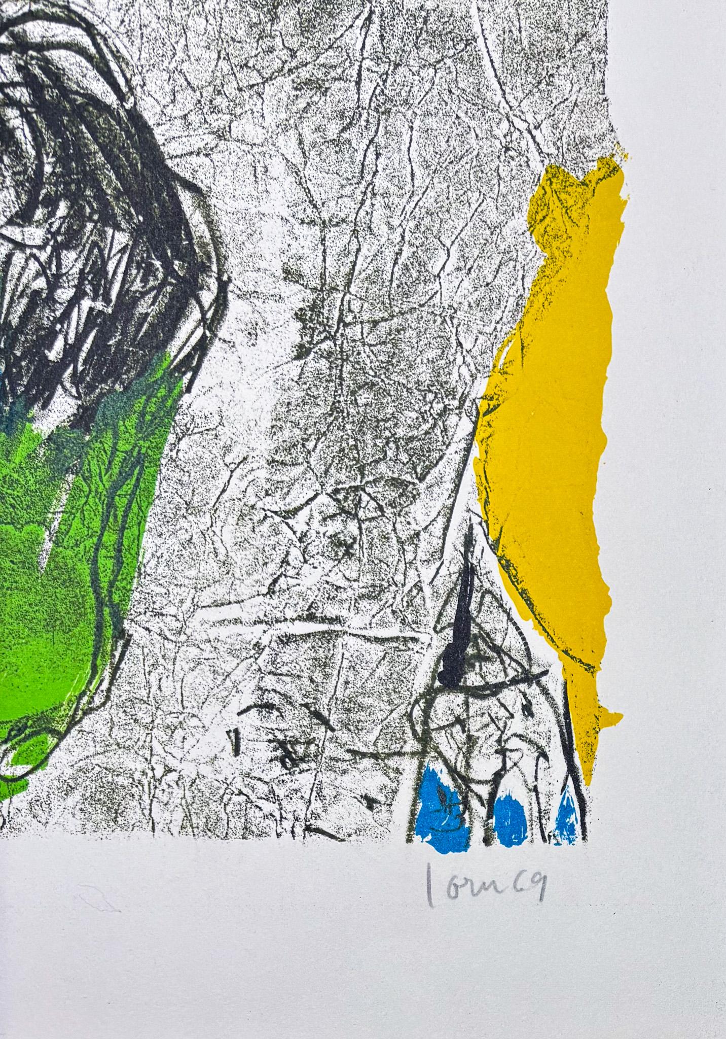 Asger Jorn (1914–1973) – La Vallée des charme – 8-colour lithography – 1969 For Sale 3