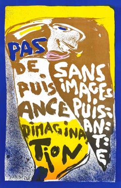 Vintage Asger Jorn, PAS DE PUISANCE DIMAGINATION SANS IMAGES PUISANTE, 3rd edition
