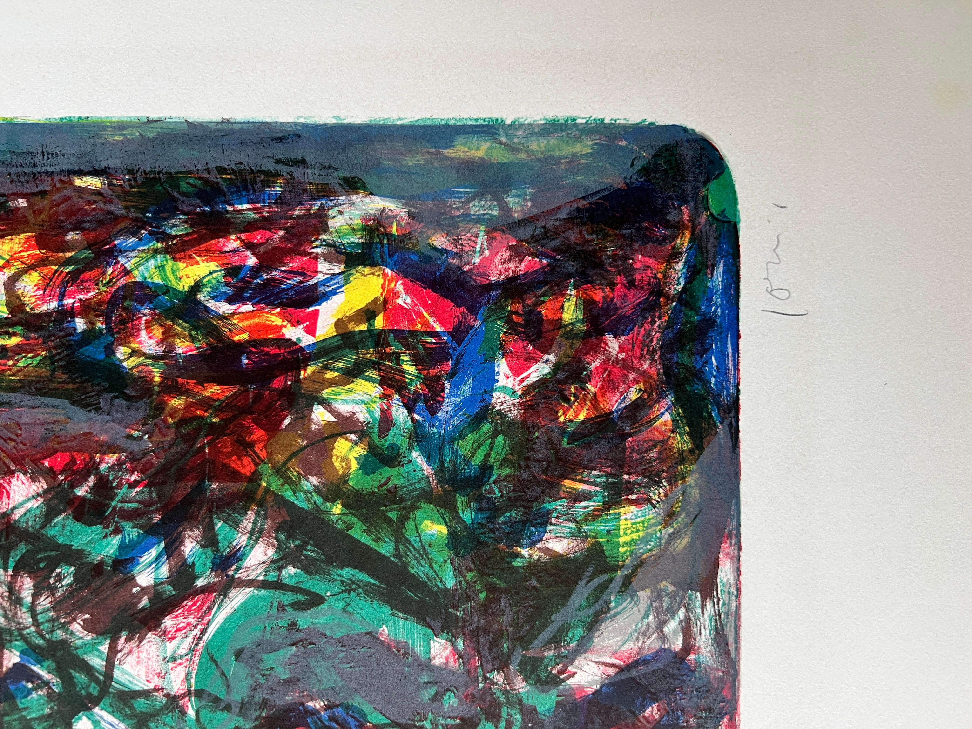 Composition - Surrealist Print by Asger Jorn