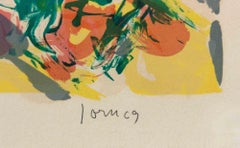 Jubel Larmoyennageuse - Lithographie von Asger Jorn - 1969