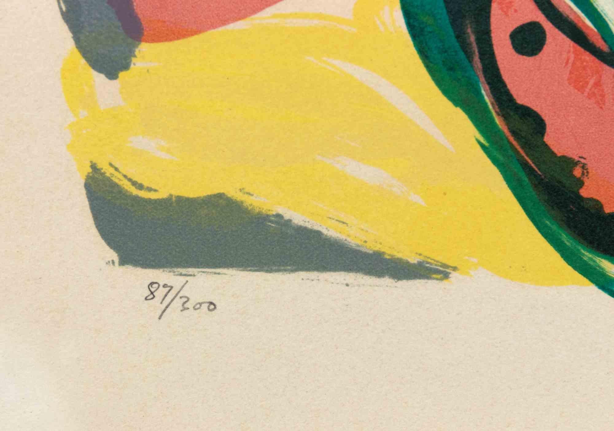 Jubilation Larmoyennageuse - Lithograph by Asger Jorn - 1969 For Sale 2