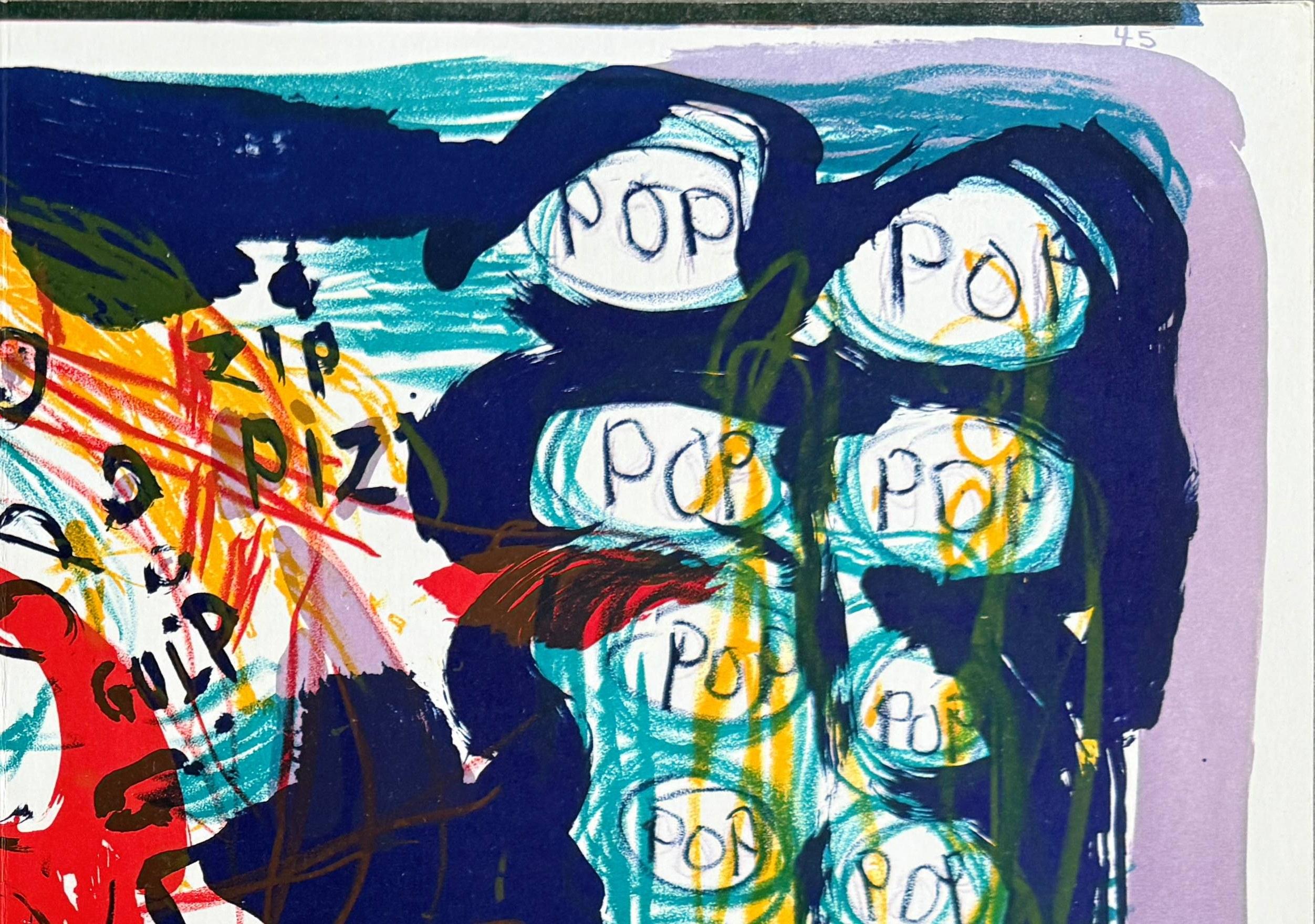Asger Jorn (1914-1973) - One Cent Life

Lithograph from 1961.

Dimensions of work: 41 x 58 cm

Publisher: E.W. Kornfeld, Switzerland.

Printed by Maurice Baudet, Paris

The work is in Excellent condition.

Fast and secure shipment.
