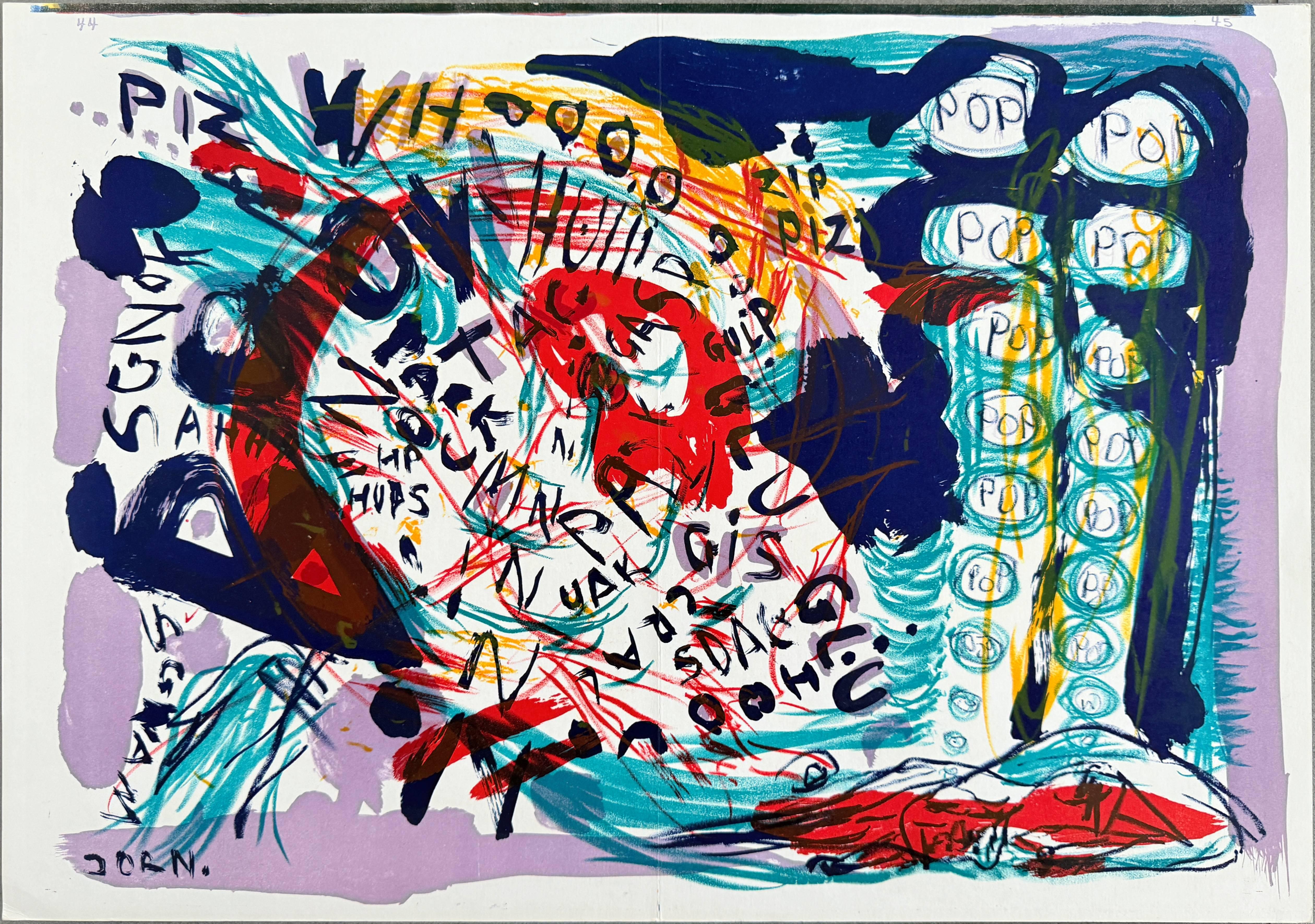 Asger Jorn Print - One Cent Life