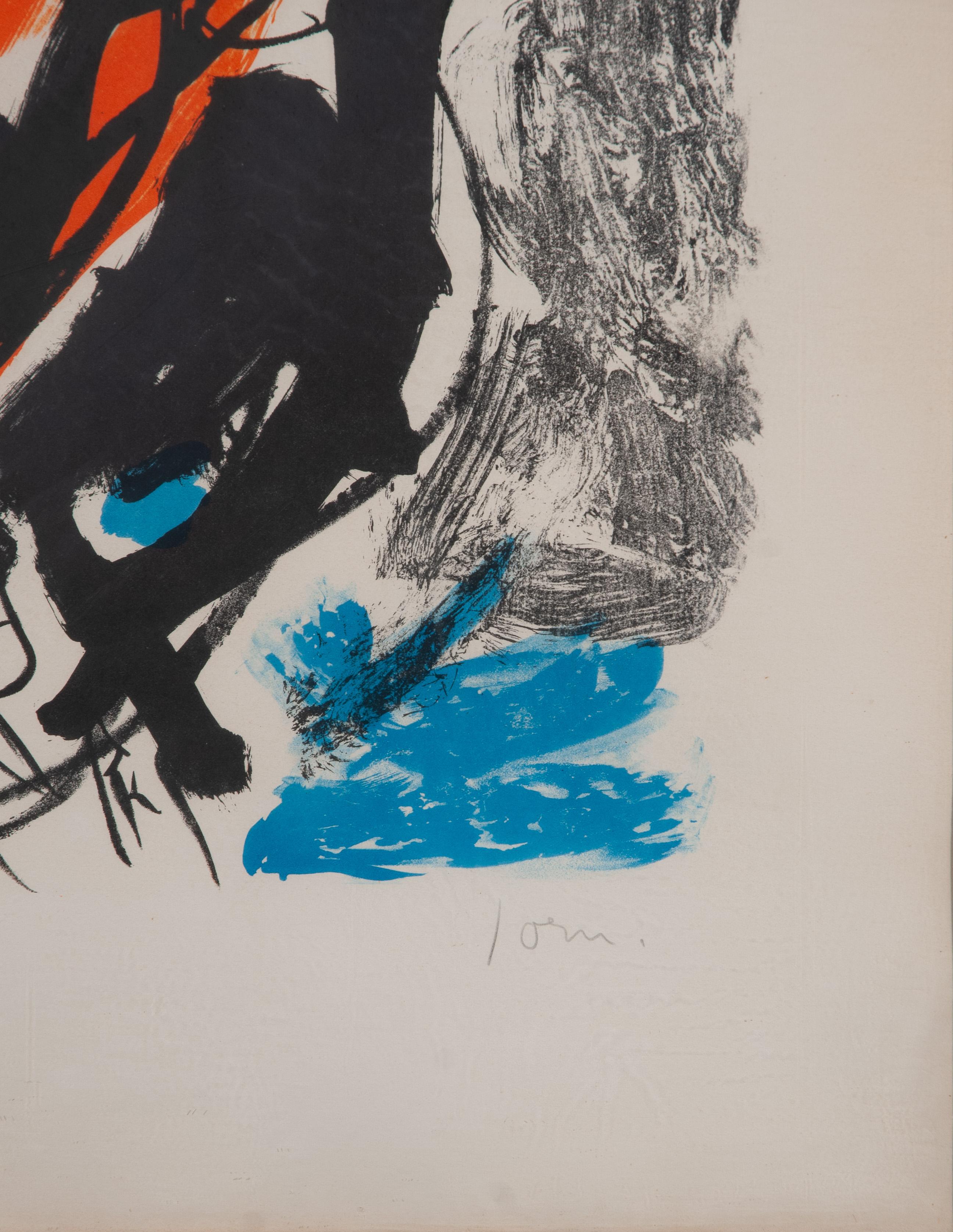 Von Kopf bis Fuss (From Head to Toe) 10/75 - Abstract Print by Asger Jorn