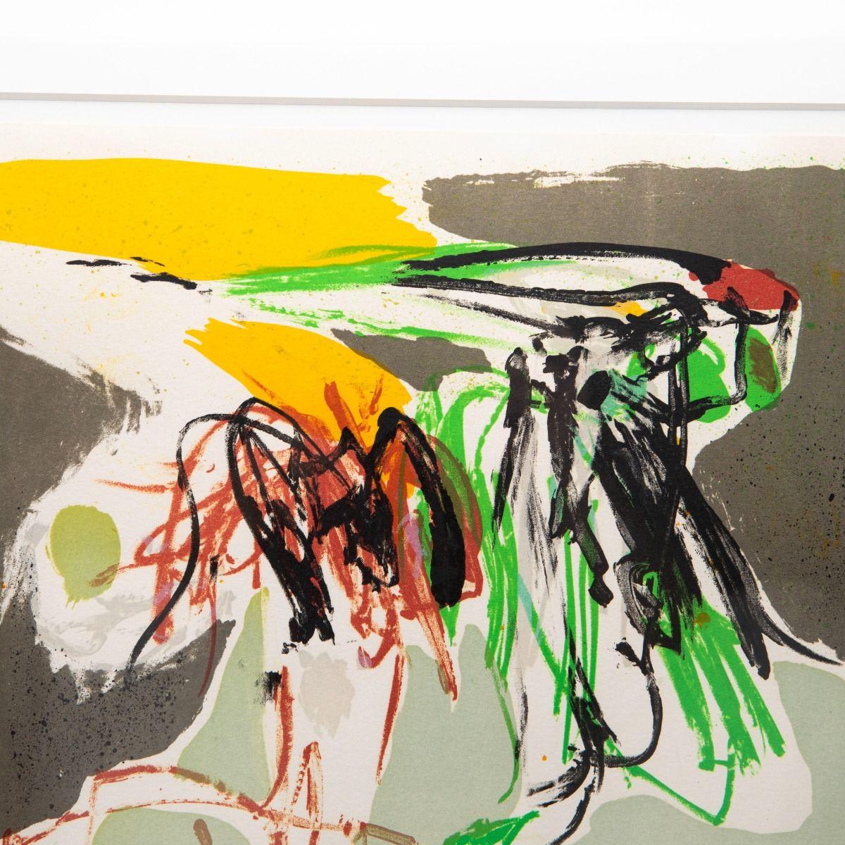 Danish Asger Jorn, Untitled Lithograph, 1968, Signed, Artist’s Proof (Épreuve d’artiste For Sale