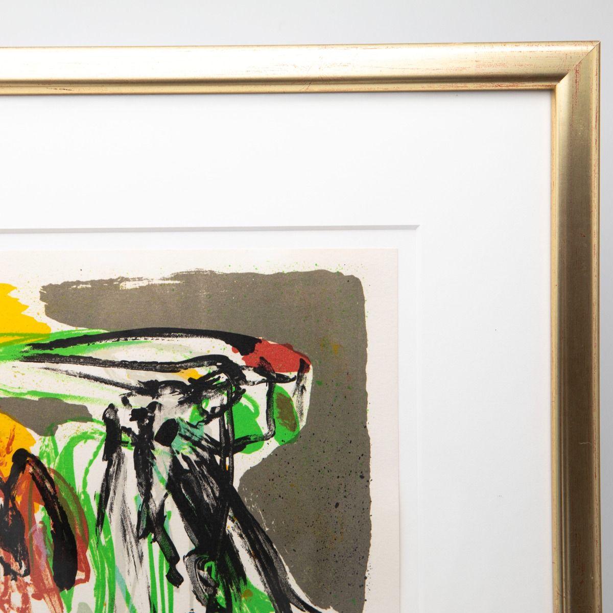 20th Century Asger Jorn, Untitled Lithograph, 1968, Signed, Artist’s Proof (Épreuve d’artiste For Sale
