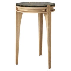 Ash and Noir Saint Laurent Side Table