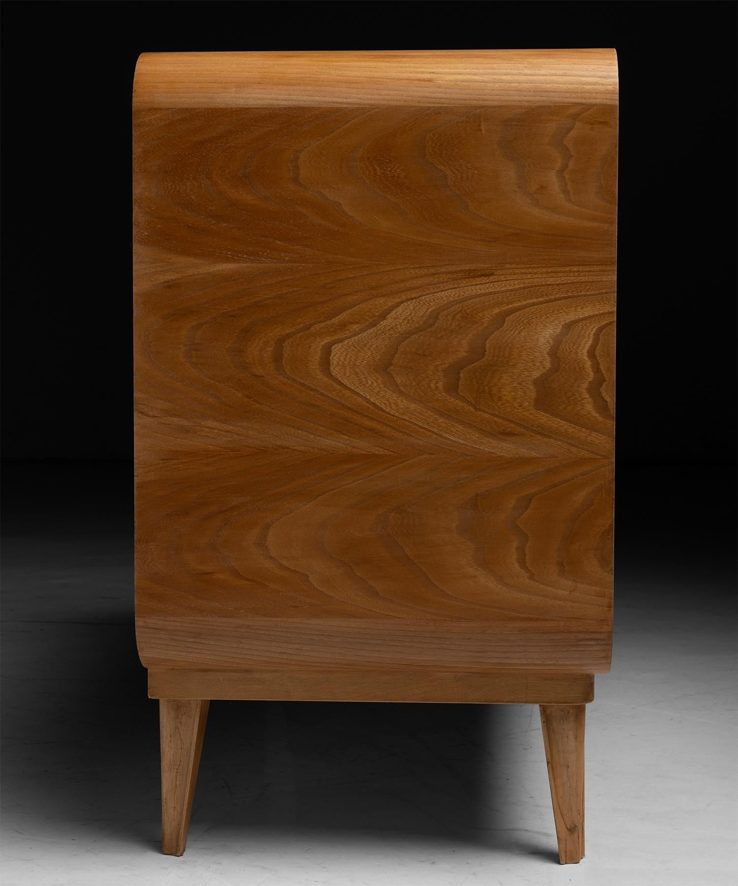 Ash & Burr Cabinet, England circa 1950 1