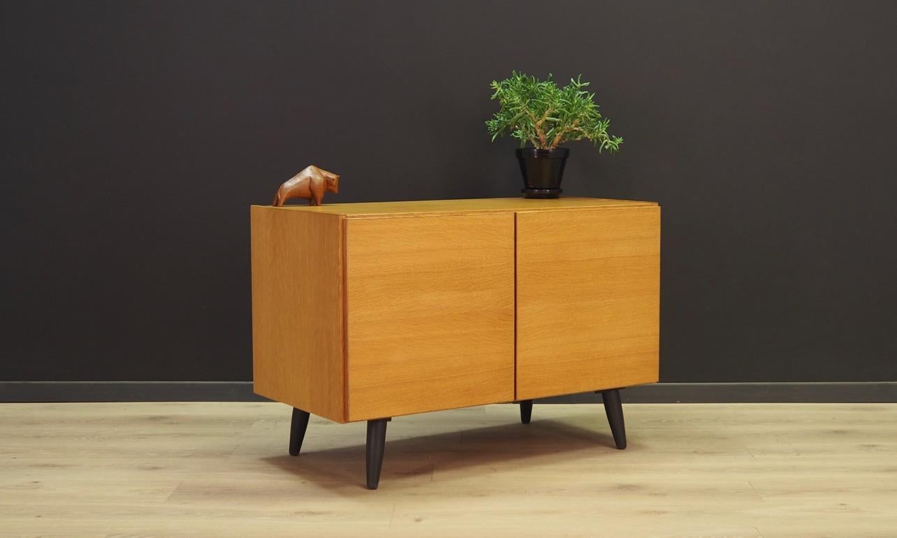 Mid-Century Modern Ash Cabinet Retro 1960s Danish Design For Sale
