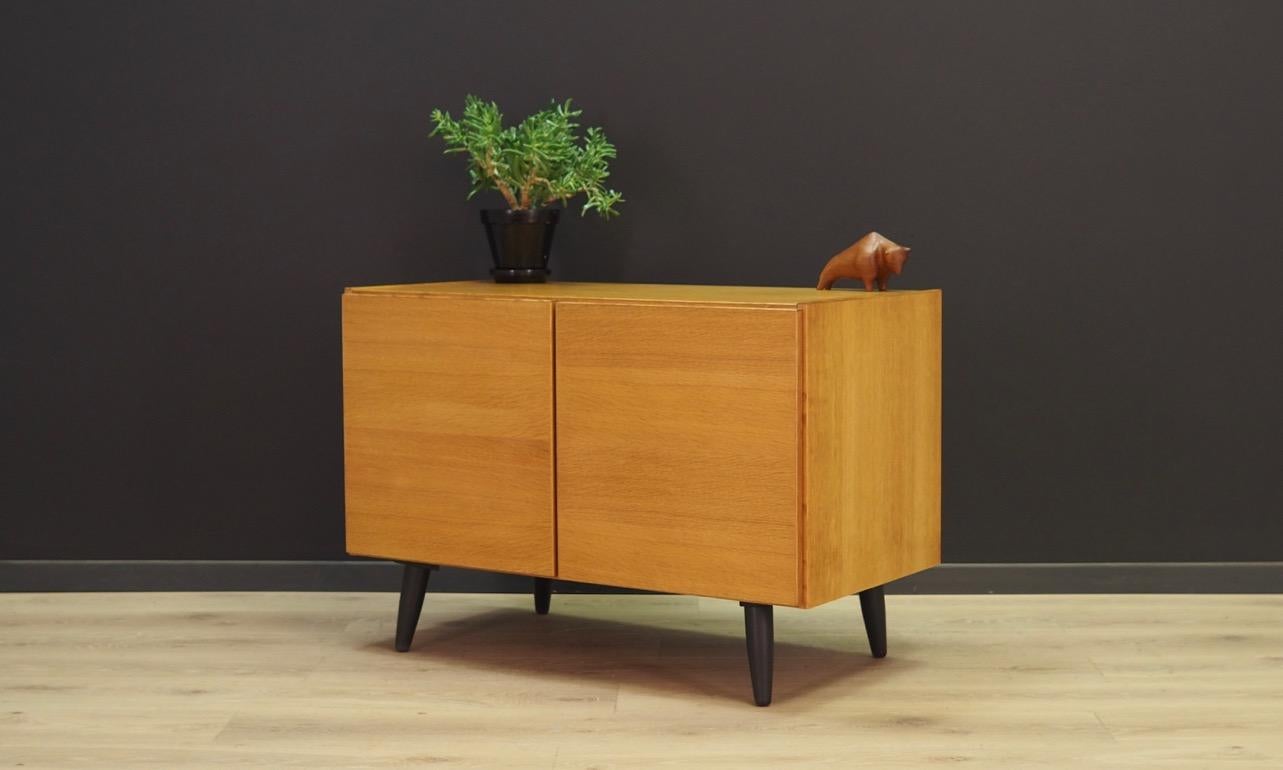 Veneer Ash Cabinet Retro 1960s Danish Design For Sale