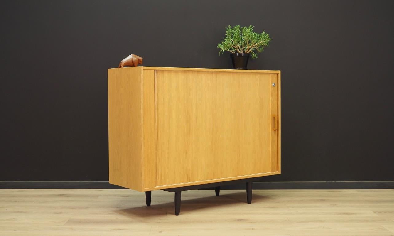 Scandinavian Modern Ash Cabinet Vintage 1960s Danish Design For Sale