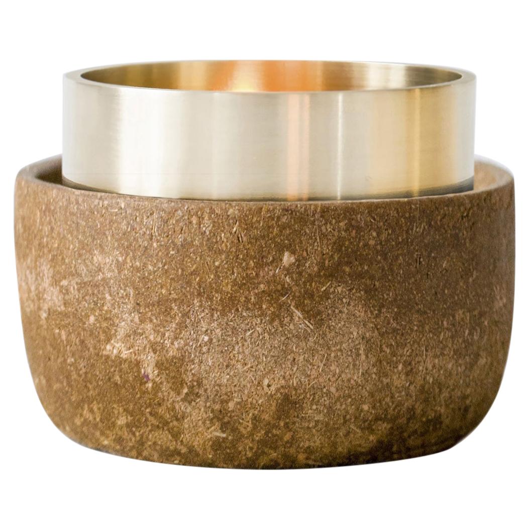 Pair of Hand Hammered Candle Holders by Gene Byron at 1stDibs