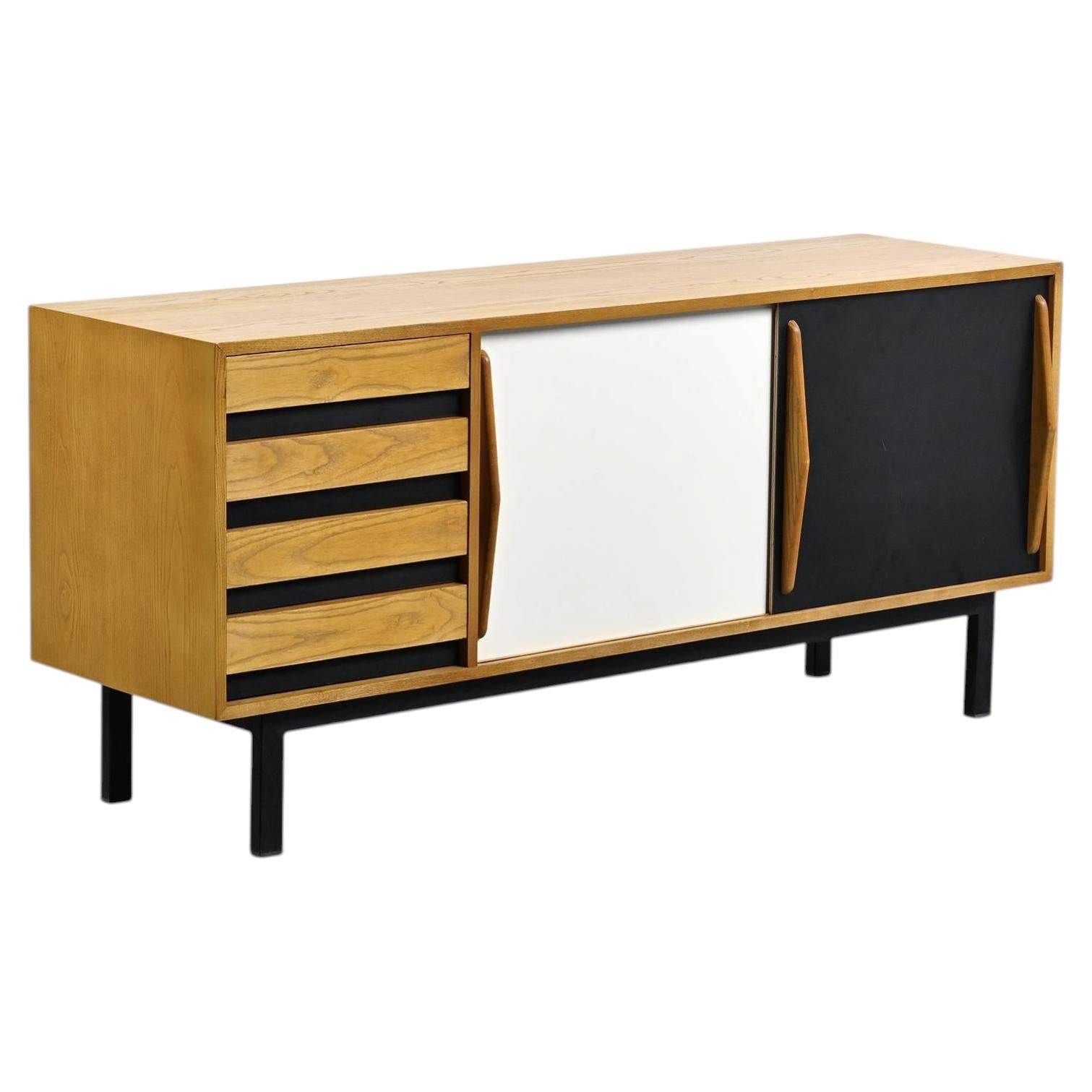 Ash Cansado Sideboard by Charlotte Perriand, Steph Simon circa 1960 For Sale