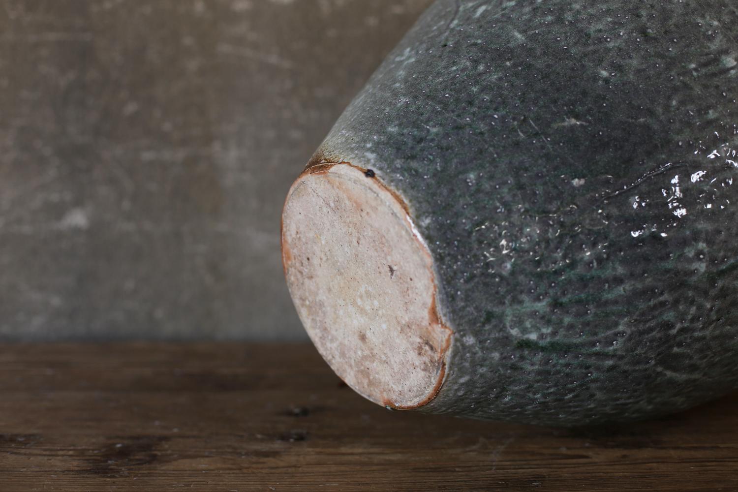 Pottery Ash-Covered Vase by U-Turn Ushiro