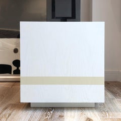 Ash Cube Side Table