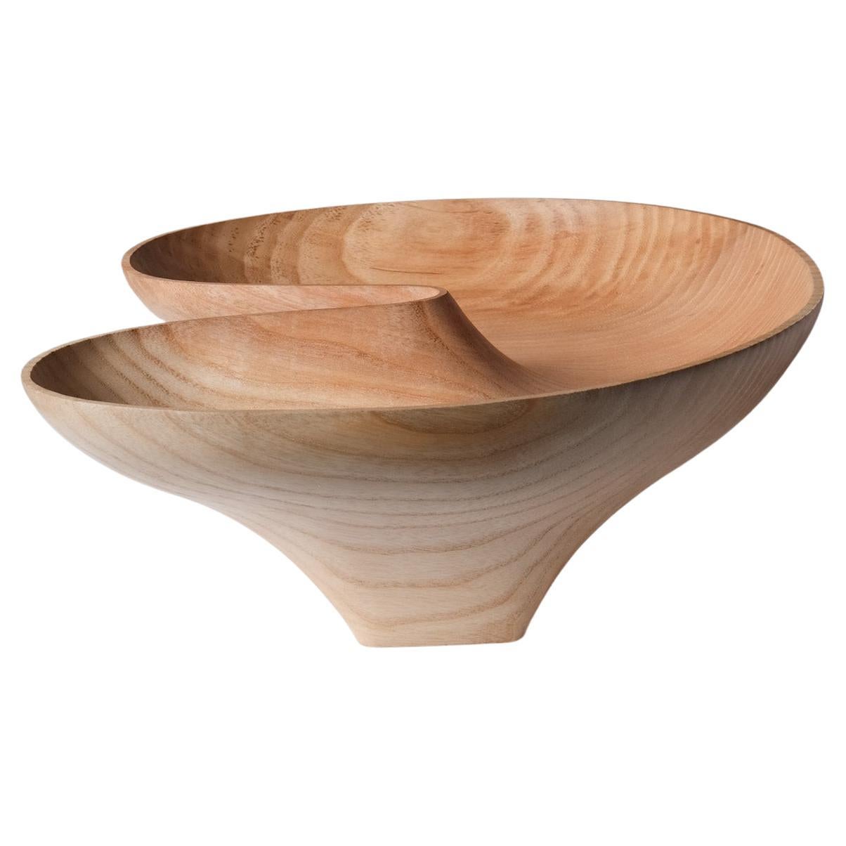 Ash Curved Bowl by Etienne Bailleul