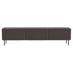 Dunkles Nero Marquina Waves Sideboard aus Eschenholz M von Milla & Milli