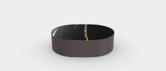 Ash Dark Sahara Noir Waves Coffee Table L by Milla & Milli