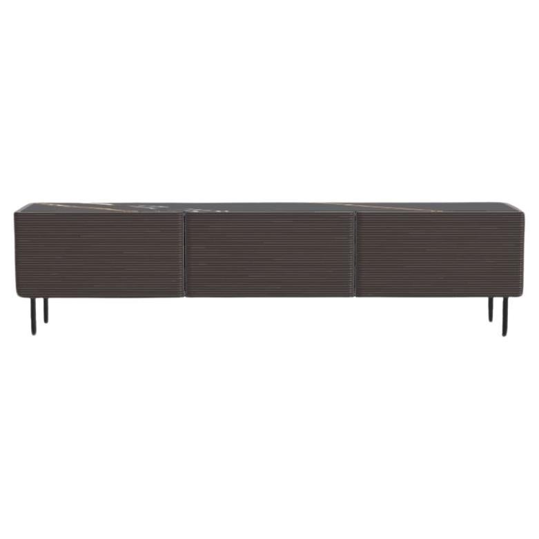 Ash Dark Sahara Noir Waves Sideboard M by Milla & Milli