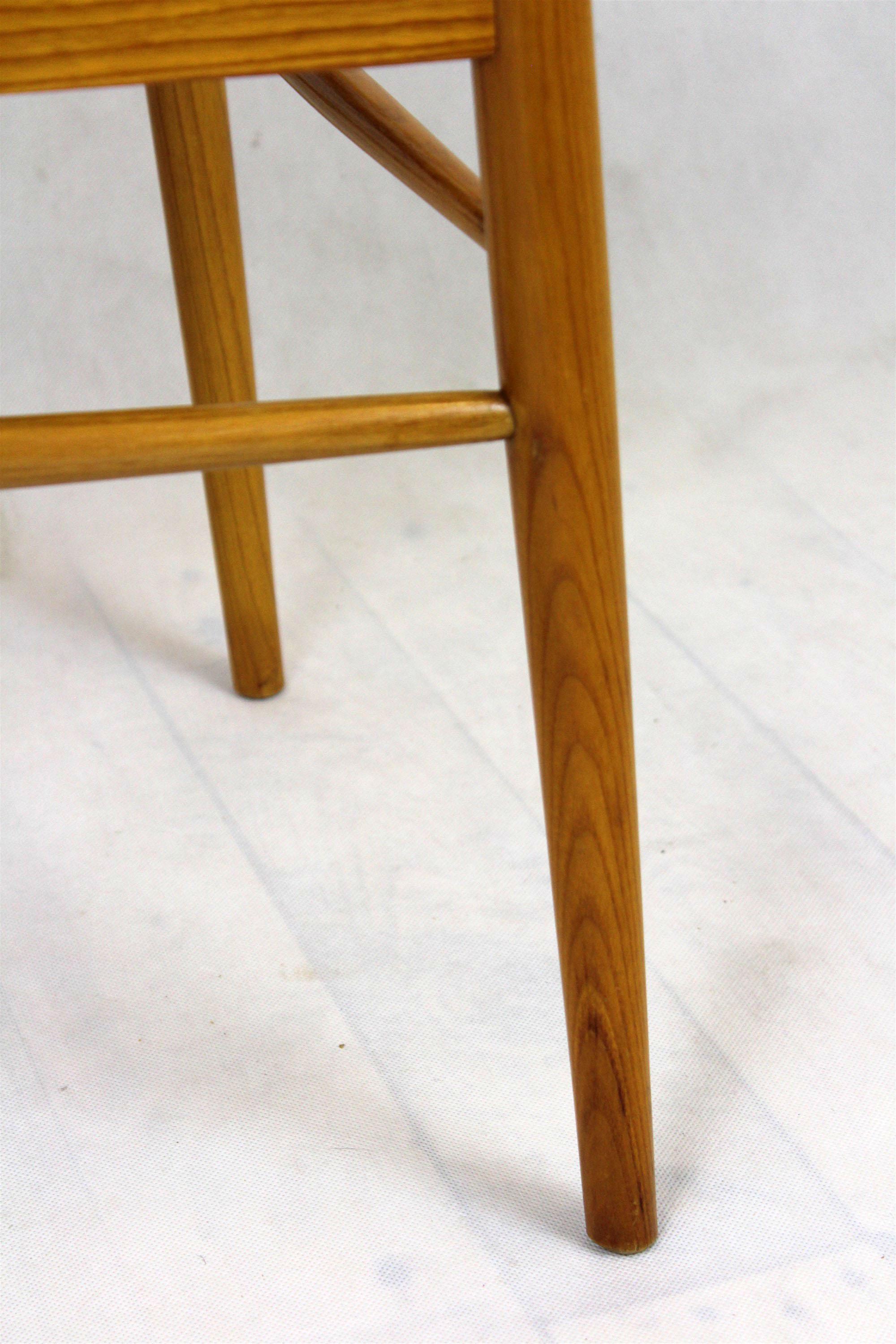 Ash Dining Chairs from Ton, 1960s, Set of 4 For Sale 5