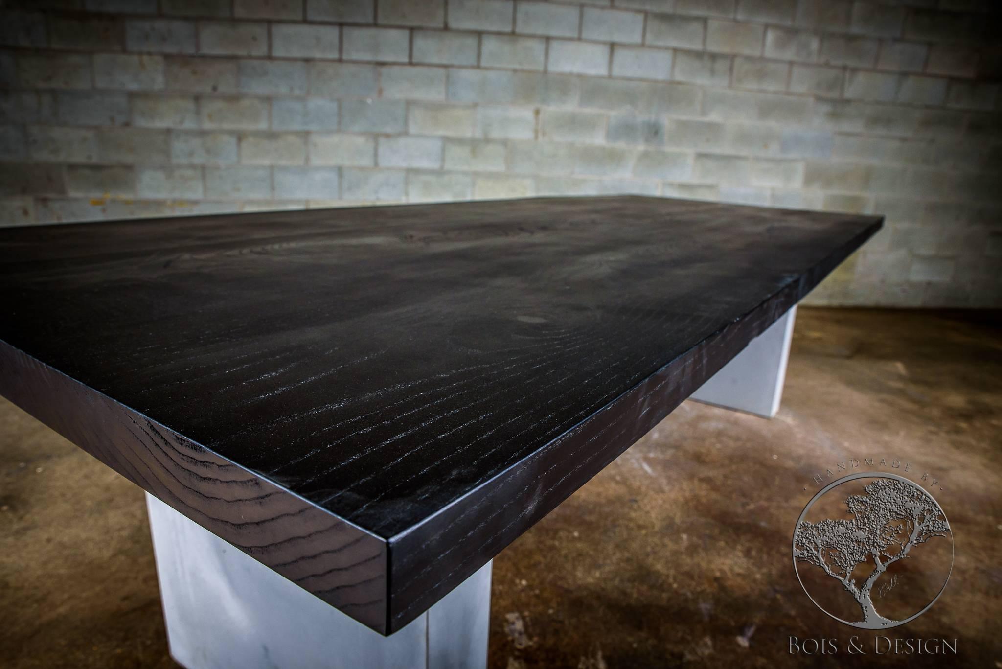 black ash dining table