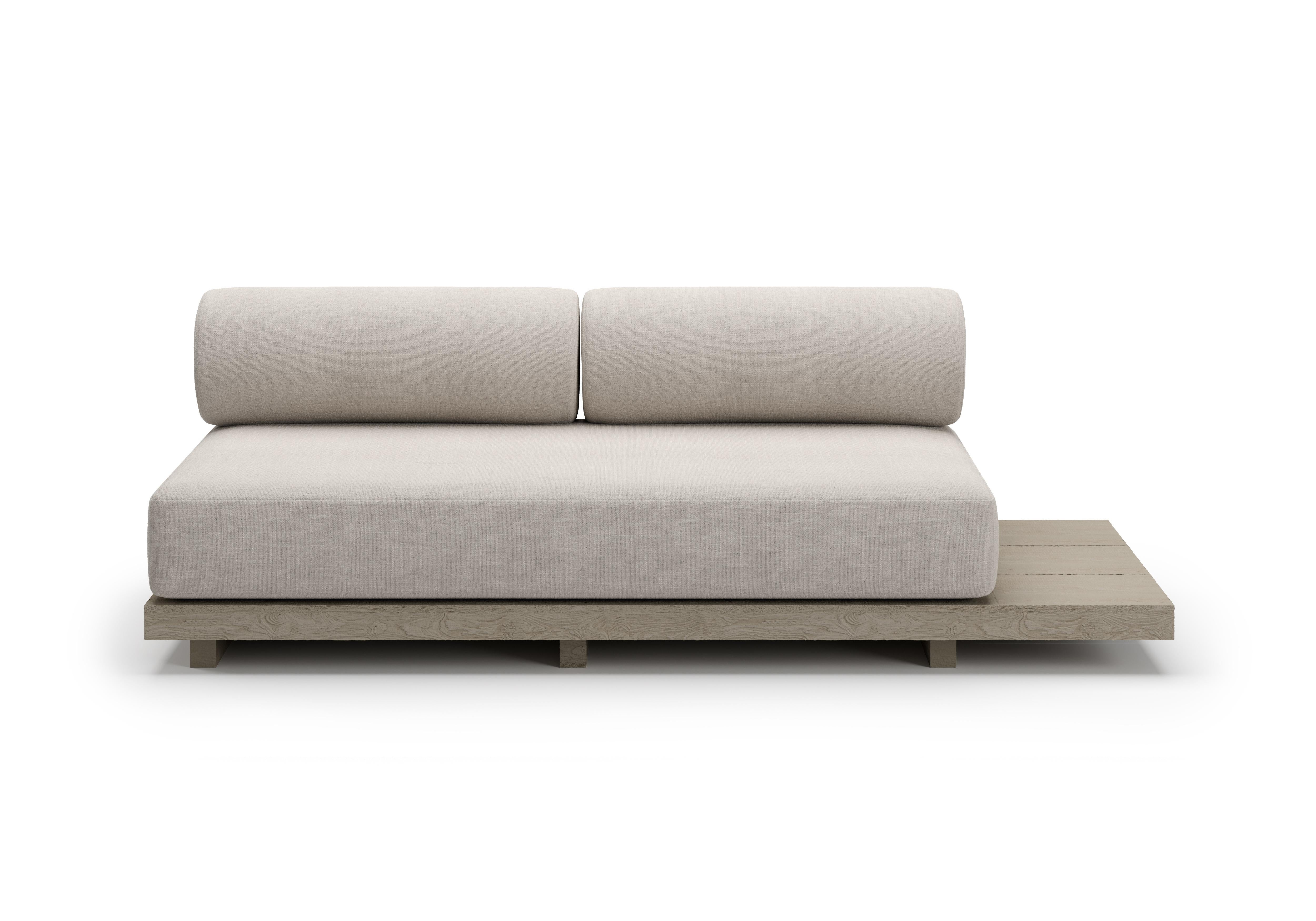 Ash Dune Armless Corner Sofa by SNOC In New Condition In Geneve, CH