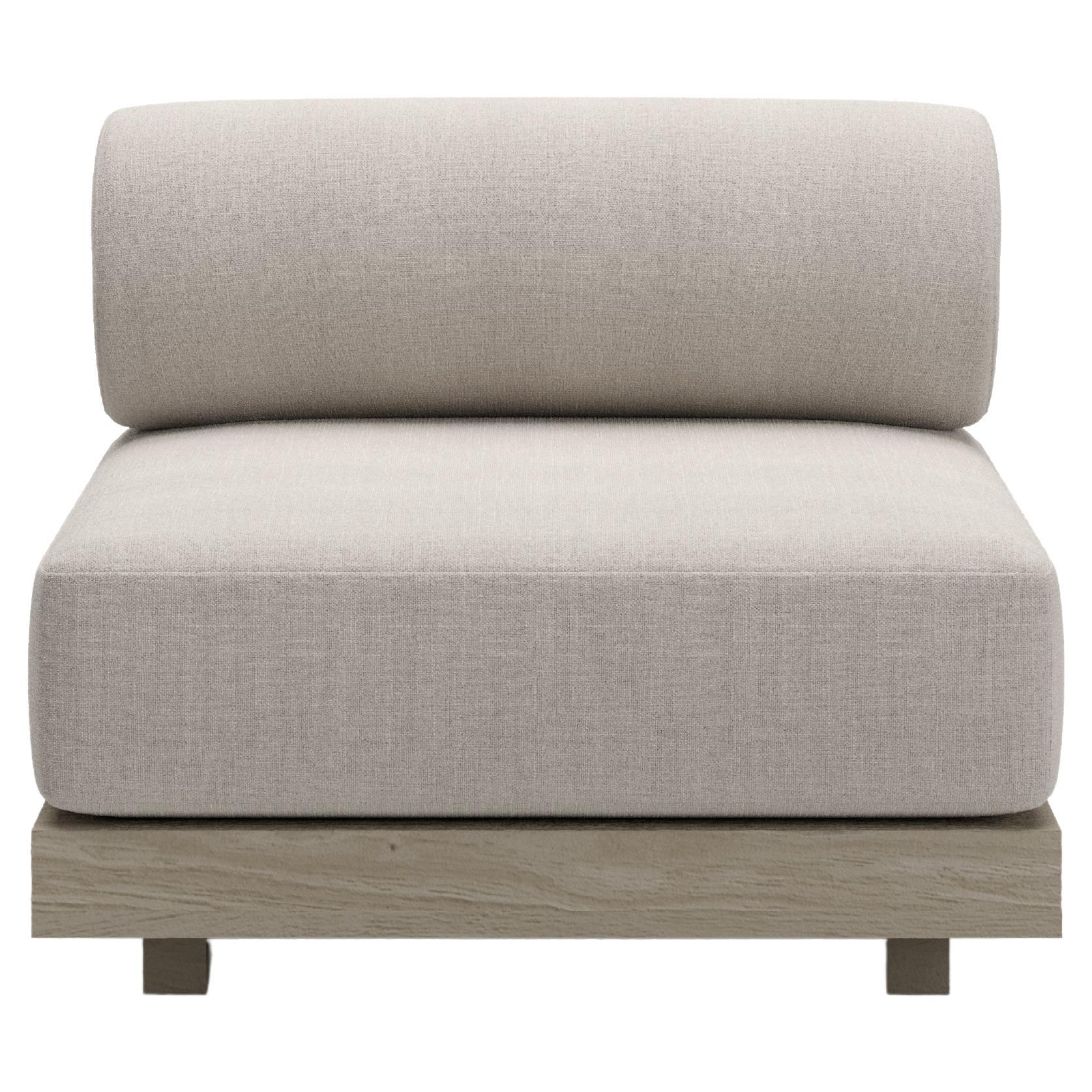 Ash Dune Armless Corner Sofa by SNOC