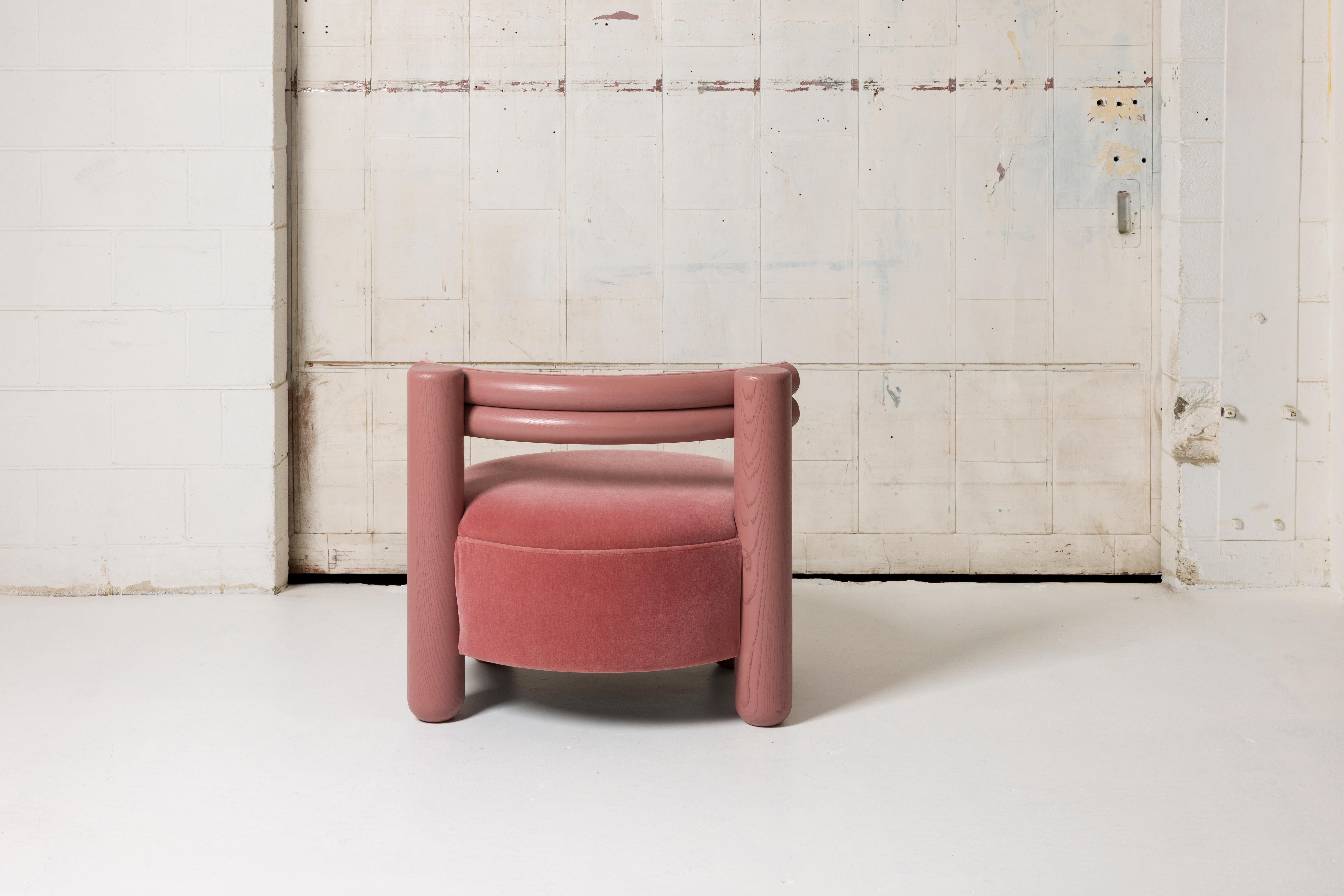 Sedia Big Chair in legno duro di Studio A di BNF Studio in vendita 2