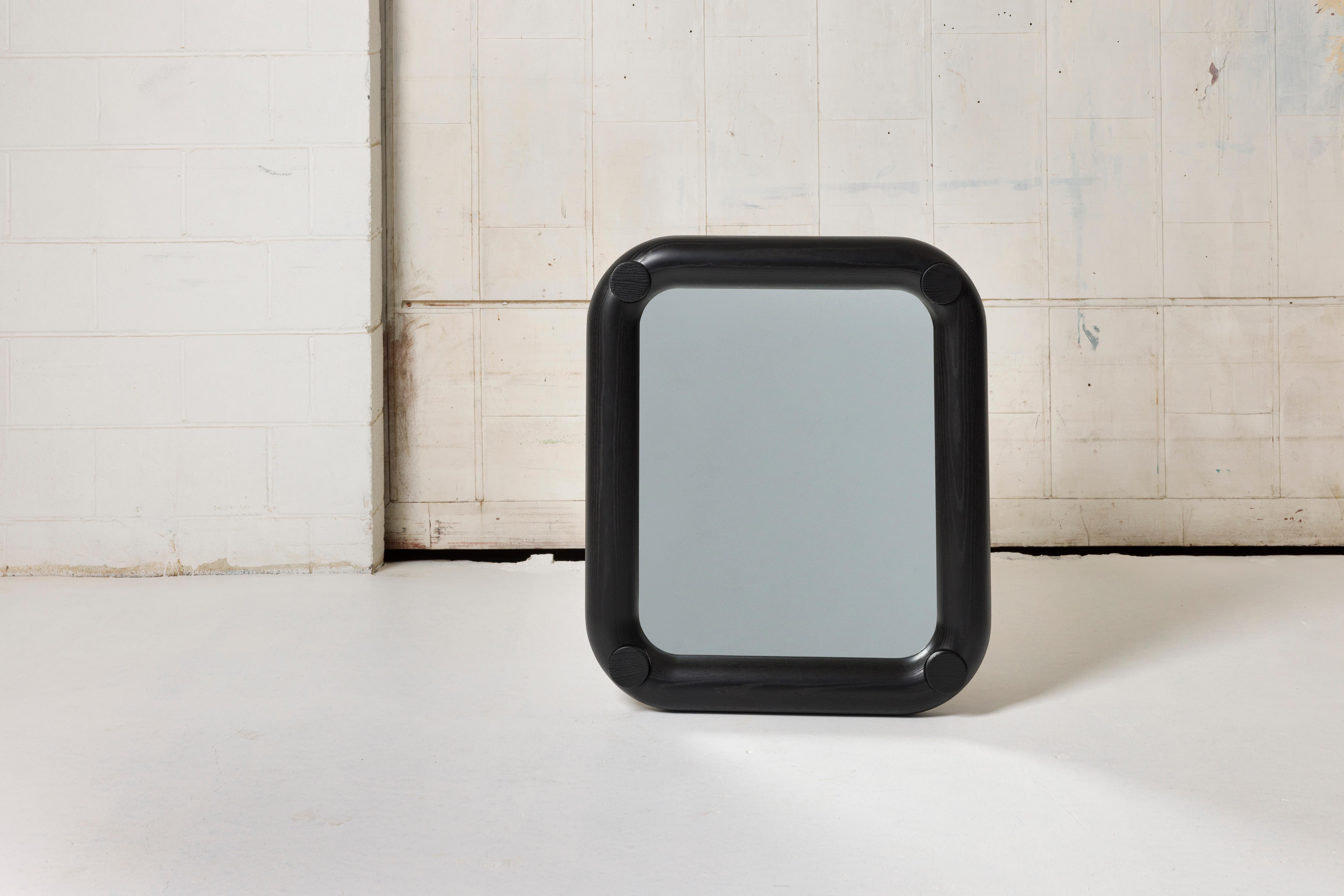 American Ash Hardwood Mirror by BNF Studio For Sale